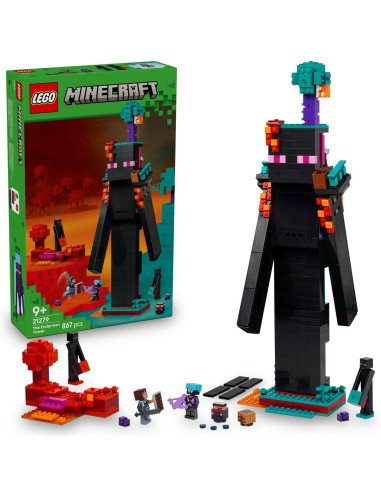 LEGO-21279,Lego Minecraft Turnul Enderman 21279
