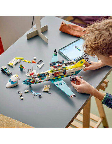 LEGO-60465,Lego City Avion Ambulanta Pentru Urgente 60465