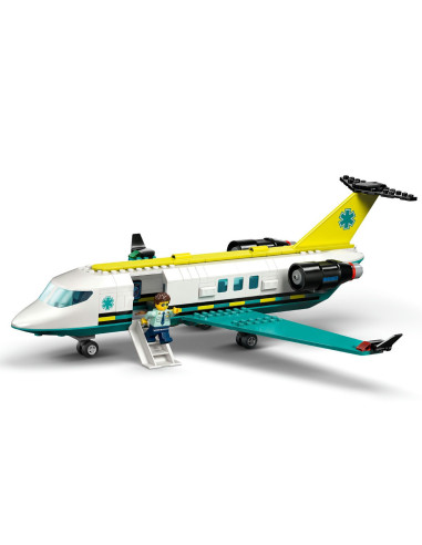LEGO-60465,Lego City Avion Ambulanta Pentru Urgente 60465