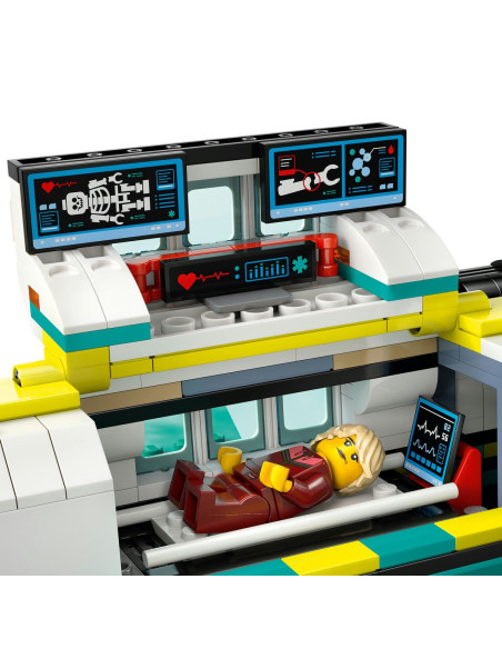 LEGO-60465,Lego City Avion Ambulanta Pentru Urgente 60465