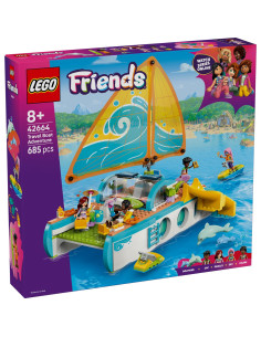 LEGO-42664,Lego Friends Calatoria Aventuroasa Cu Barca 42664