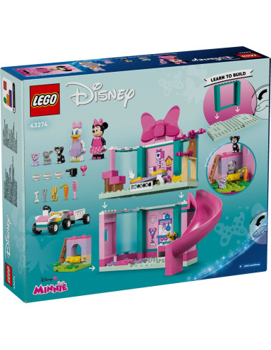 LEGO-43274,Lego Disney Hotelul Pentru Animale De Companie A Lui Minnie 43274