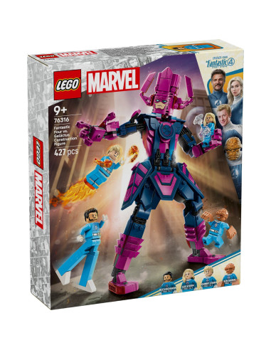 LEGO-76316,Lego Super Heroes Figurina De Construcie Cei 4 Fantastici Vs Galactus 76316
