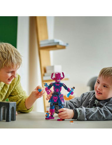 LEGO-76316,Lego Super Heroes Figurina De Construcie Cei 4 Fantastici Vs Galactus 76316