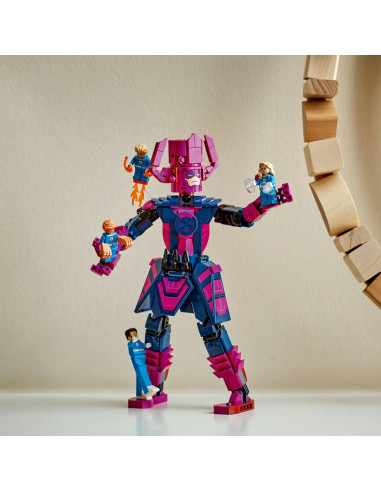 LEGO-76316,Lego Super Heroes Figurina De Construcie Cei 4 Fantastici Vs Galactus 76316