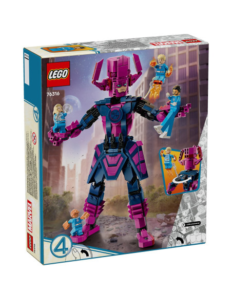 LEGO-76316,Lego Super Heroes Figurina De Construcie Cei 4 Fantastici Vs Galactus 76316