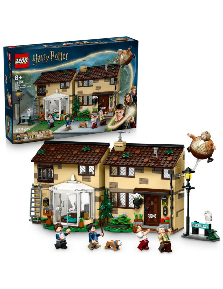 LEGO-76451,Lego Harry Potter Privet Drive Vizita Matusii Marge 76451