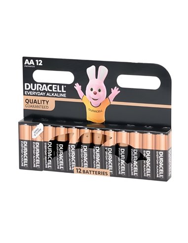 Baterii Duracell Basic AAK12 R6, 12 bucati