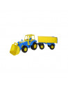 Tractor cu remorca si incarcator - Altay, 67x17x18 cm
