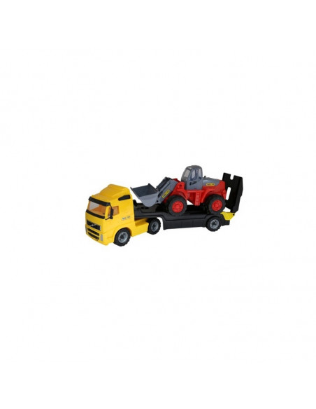 Trailer+excavator - Volvo PowerTruck, 89x19x25 cm