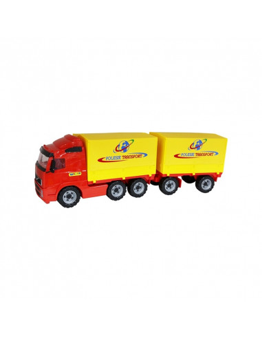 Camion cu remorca + prelata - Volvo PowerTruck, 77x19x25 cm Camion cu remorca + prelata - Volvo PowerTruck, 77x19x25 cm