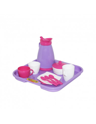 Cescute cafea+tavita si accesorii, 17x16 cm, Wader,ROB-40589