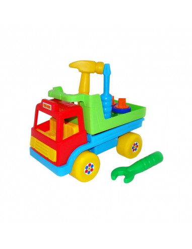 Camion cu unelte, 26x16x17 cm, Cavallino,ROB-6387