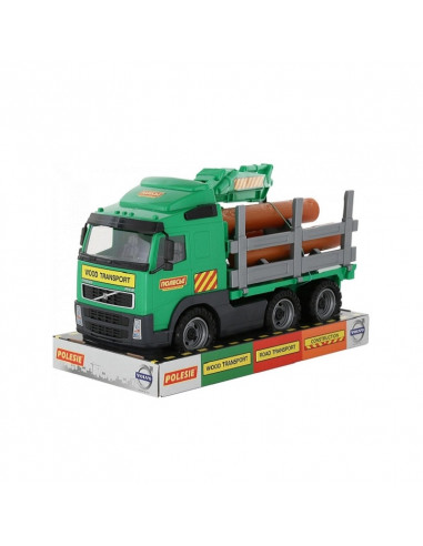 Camion cu lemne - Volvo PowerTruck, 45x19x25 cm, Wader,58331 Camion cu lemne - Volvo PowerTruck, 45x19x25 cm, Wader,58331