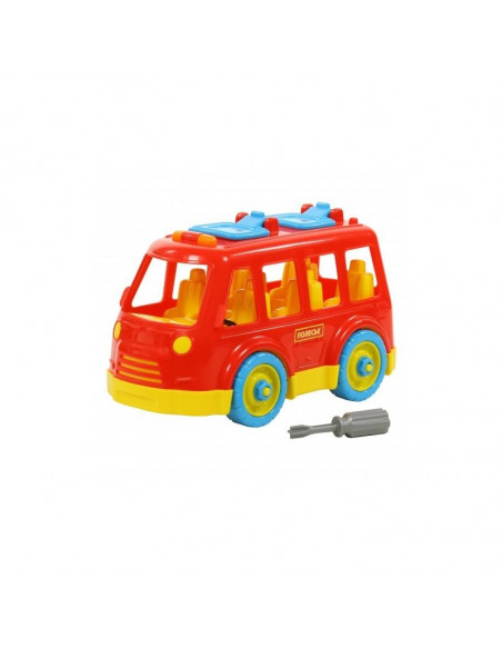 Autobuz demontabil, 26,5X14,5X15,5 cm, Polesie,ROB-71248