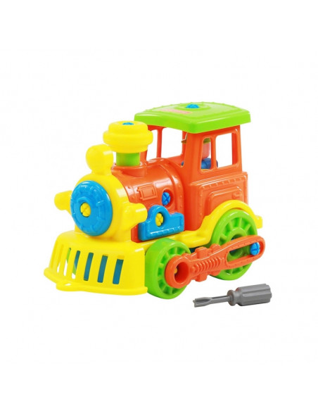 Locomotiva demontabila, 28x16x18 cm, Polesie,ROB-71255