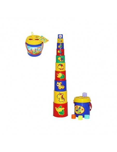 Piramida educativa+forme, 75 cm, Cavallino,ERR52605