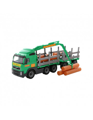 Trailer+remorca+lemne - Volvo PowerTruck, 77x19x25 cm