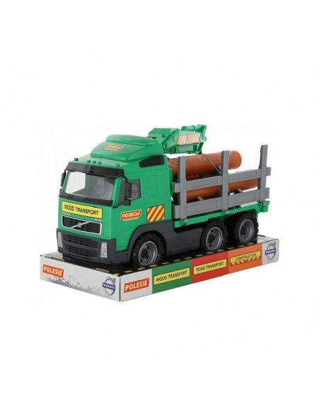 Camion cu lemne - Volvo PowerTruck, 45x19x25 cm, Wader,58331 Camion cu lemne - Volvo PowerTruck, 45x19x25 cm, Wader,58331