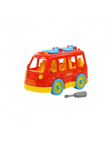 Autobuz demontabil, 26,5X14,5X15,5 cm, Polesie,ROB-71248