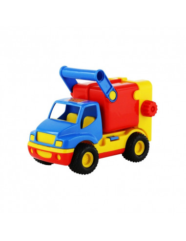 Masina salubrizare - ConsTruck, 29x14x19 cm, Wader,8916