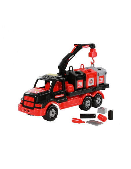 Camion salubrizare+pubele - Mammoet, 47x18x23 cm, Polesie,68507