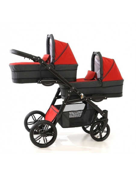 CARUCIOR COPII GEMENI TANDEM 2 IN 1, PJ STROLLER LUX