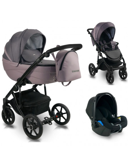 Carucior copii 3 in 1, reversibil, 0-36 luni, Bexa Ideal 2020