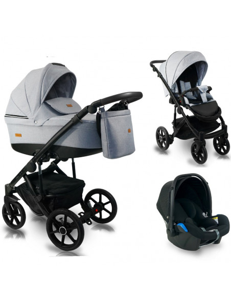 Carucior copii 3 in 1, reversibil, 0-36 luni, Bexa Ultra 2.0