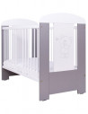 PATUT PENTRU BEBE, BEAR & BUTTERFLY, SILVER 120 X 60