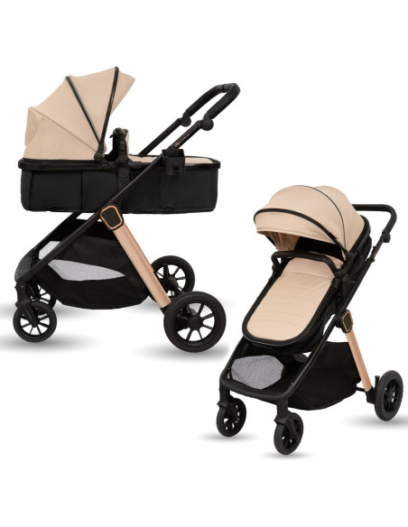 KC-AK276180,Carucior transformabil 2in1, appekids elite - sand