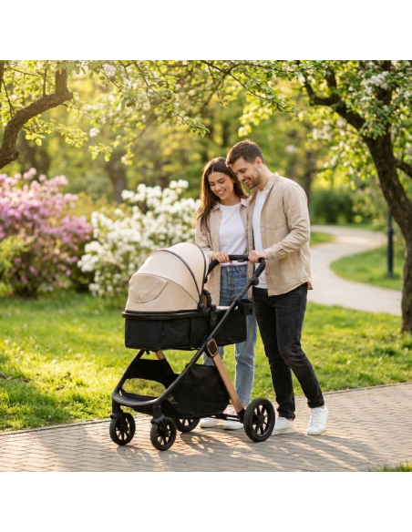 KC-AK276180,Carucior transformabil 2in1, appekids elite - sand
