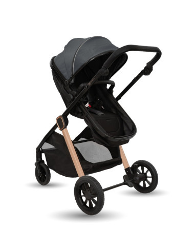 KC-AK276197,Carucior transformabil 2in1, appekids elite - navy grey