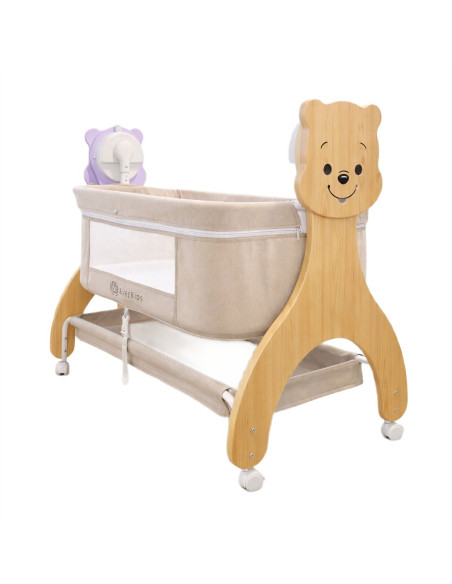 KC-AK276227,Patut multifunctional cu leganare electrica, sunete si bluetooth, appekids - buggy