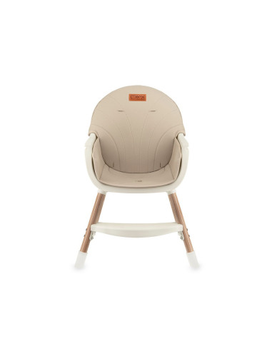 KC-KRKA00035,Scaun de masa copii momi reki, piele ecologica, beige