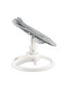 KC-BULE00040,Balansoar electric pentru bebelusi cu sezut rotativ 360 grade, momi pearl - grey