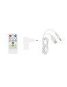 KC-BULE00040,Balansoar electric pentru bebelusi cu sezut rotativ 360 grade, momi pearl - grey