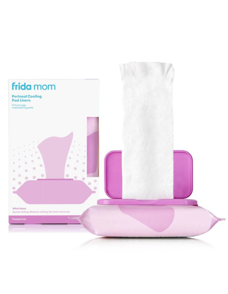 BN-FRIPLNC5Z,Set 24 servetele umede perineale, Frida Mom, Cu efect de calmare, Pentru perioada postpartum, Vindeca si curata zon