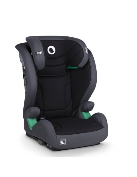 BN-LO-IGO_I-SIZE_GREY_GRAPHITE,Scaun auto, Lionelo, i-Size Igo, 100- 150 cm, Cu isofix, Protectie laterala, Ajustare spatar in 2
