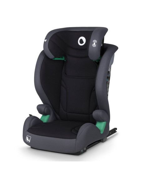 BN-LO-IGO_I-SIZE_GREY_GRAPHITE,Scaun auto, Lionelo, i-Size Igo, 100- 150 cm, Cu isofix, Protectie laterala, Ajustare spatar in 2