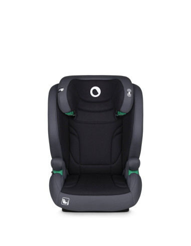 BN-LO-IGO_I-SIZE_GREY_GRAPHITE,Scaun auto, Lionelo, i-Size Igo, 100- 150 cm, Cu isofix, Protectie laterala, Ajustare spatar in 2