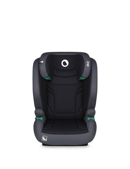 BN-LO-IGO_I-SIZE_GREY_GRAPHITE,Scaun auto, Lionelo, i-Size Igo, 100- 150 cm, Cu isofix, Protectie laterala, Ajustare spatar in 2