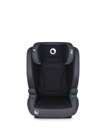 BN-LO-IGO_I-SIZE_GREY_GRAPHITE,Scaun auto, Lionelo, i-Size Igo, 100- 150 cm, Cu isofix, Protectie laterala, Ajustare spatar in 2