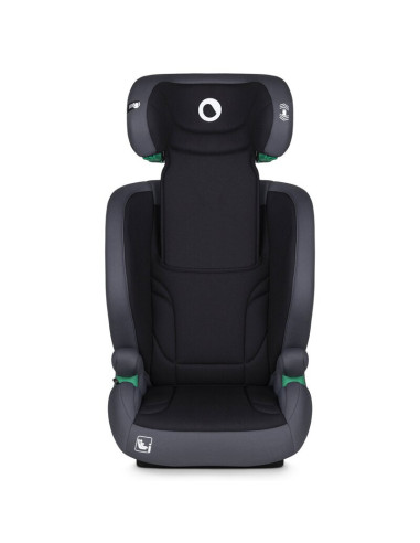 BN-LO-IGO_I-SIZE_GREY_GRAPHITE,Scaun auto, Lionelo, i-Size Igo, 100- 150 cm, Cu isofix, Protectie laterala, Ajustare spatar in 2