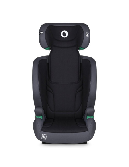 BN-LO-IGO_I-SIZE_GREY_GRAPHITE,Scaun auto, Lionelo, i-Size Igo, 100- 150 cm, Cu isofix, Protectie laterala, Ajustare spatar in 2