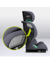 BN-LO-IGO_I-SIZE_GREY_GRAPHITE,Scaun auto, Lionelo, i-Size Igo, 100- 150 cm, Cu isofix, Protectie laterala, Ajustare spatar in 2