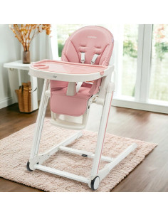 BN-52927,Scaun de masa, New Baby, Muka, Pliabil, Pana la 15 kg, Reglabil pe inaltime in 5 trepte, Reglare suport pentru picioare 2