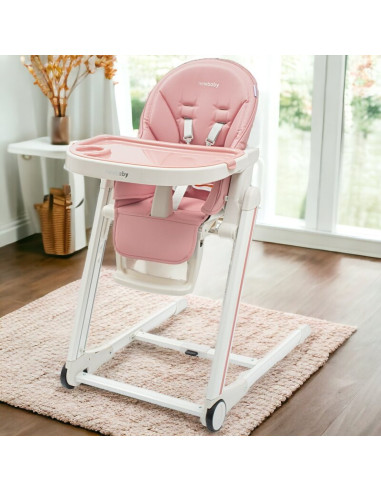 BN-52927,Scaun de masa, New Baby, Muka, Pliabil, Pana la 15 kg, Reglabil pe inaltime in 5 trepte, Reglare suport pentru picioare