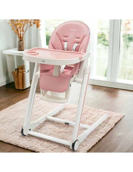 BN-52927,Scaun de masa, New Baby, Muka, Pliabil, Pana la 15 kg, Reglabil pe inaltime in 5 trepte, Reglare suport pentru picioare