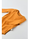 UP-BC-CSYR4308-9,Body Bebe Unisex cu maneca lunga din 95% bumbac organic cu 5% elastan - Sofran, BabyCosy (Marime: 9-12 luni)